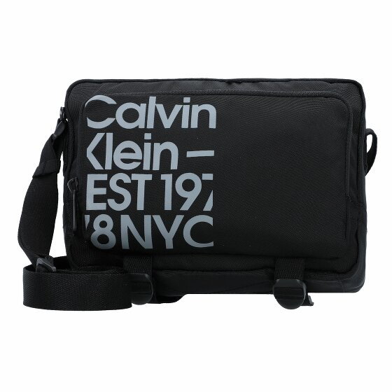 Calvin Klein Jeans Sport Essentials Torba na ramię 14.5 cm black - overcast grey print