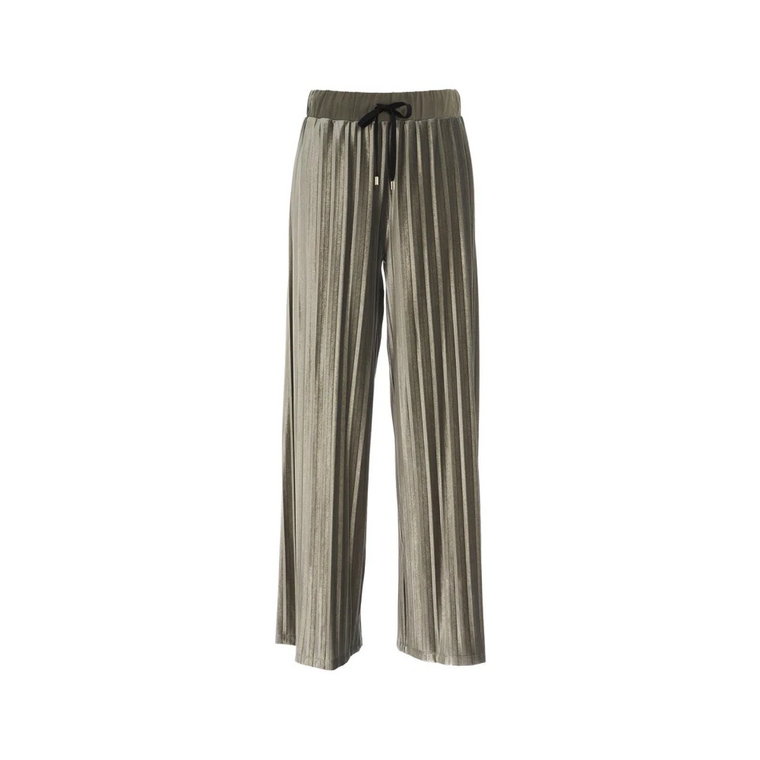 Zielone Velvet Culottes Aw23 Liu Jo