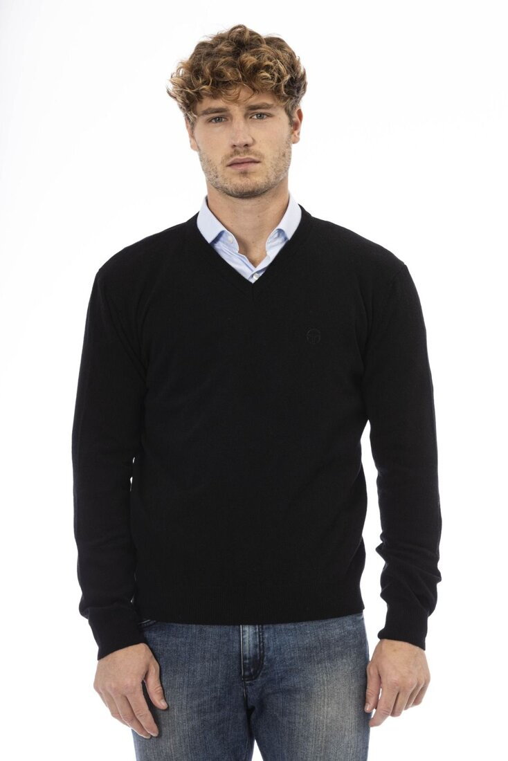 Swetry marki Sergio Tacchini model 20F21 kolor Czarny. Odzież męska. Sezon: