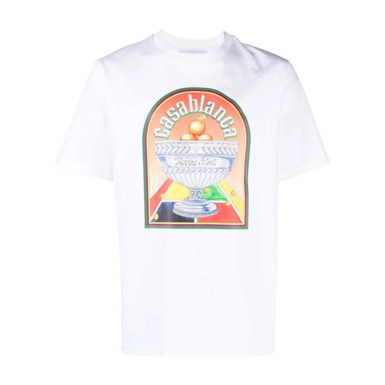 Terrain D`Orange Koszulka z Organicznej Bawełny Casablanca