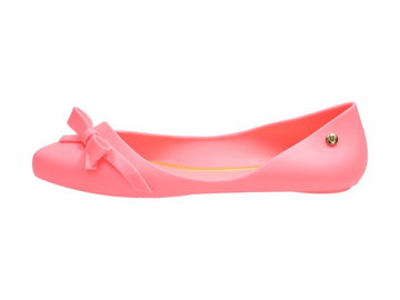 Różowe meliski buty damskie baleriny Vices PT4