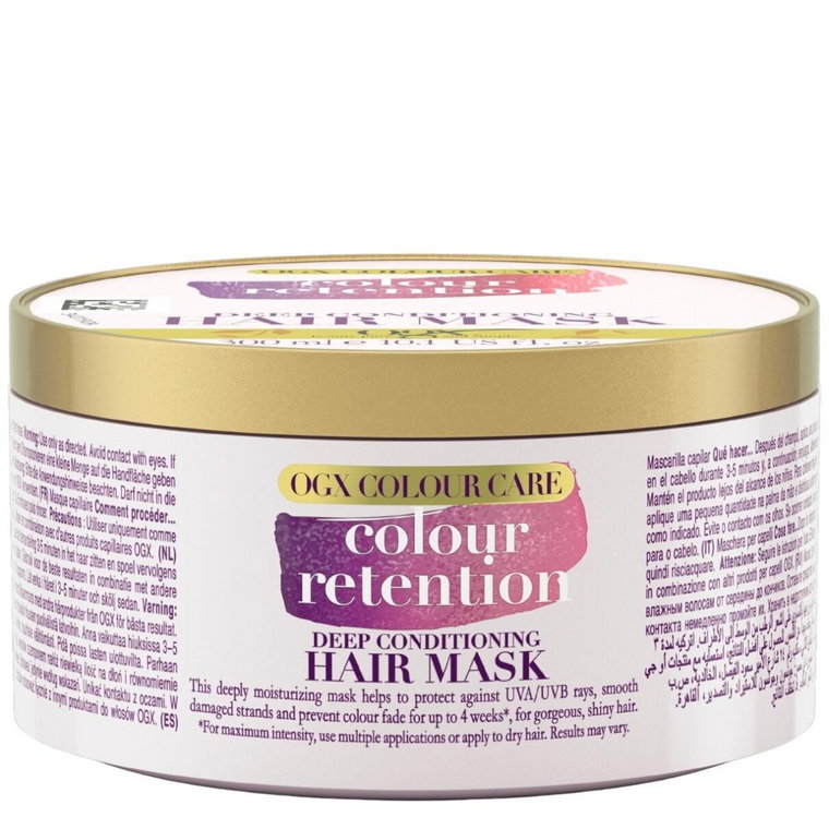 OGX Color Retenion - Maska do włosów chroniąca kolor 385 ml
