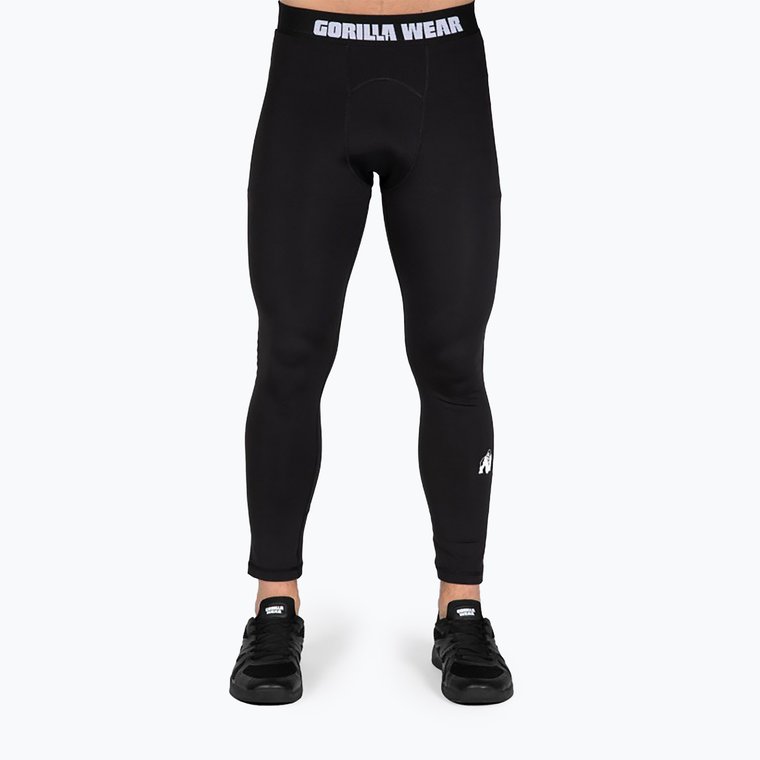 Legginsy treningowe męskie Gorilla Wear Columbus black