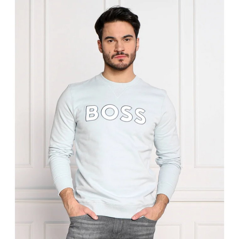 BOSS ORANGE Bluza WELOGOCREWX | Regular Fit