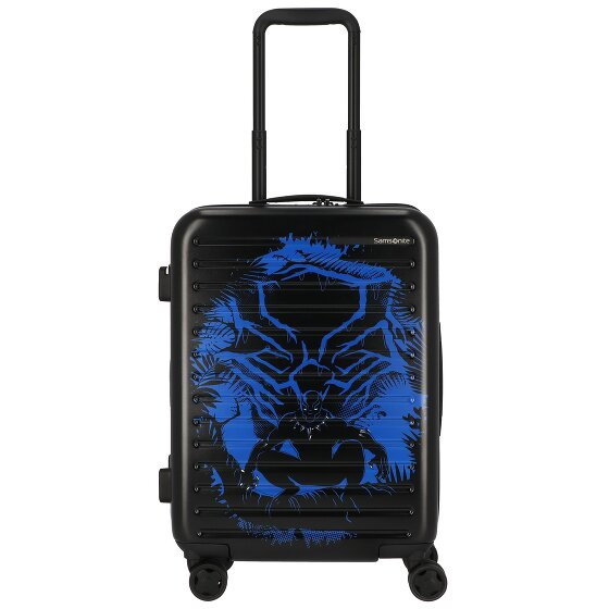 Samsonite Stackd Disney 4 kółka Walizka kabinowy 55 cm z plisą rozprężną black panther