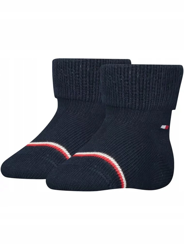 Skarpetki Niemowlęce Tommy Hilfiger 701220516 001 Th Baby Sock 2P Oc 19/22