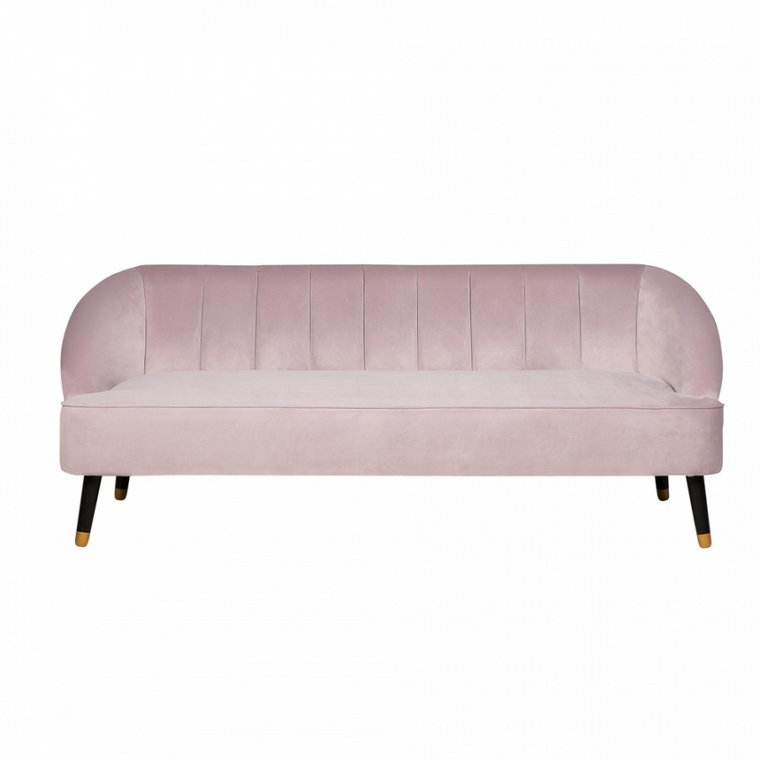 Sofa welurowa różowa ALSVAG kod: 4251682208970