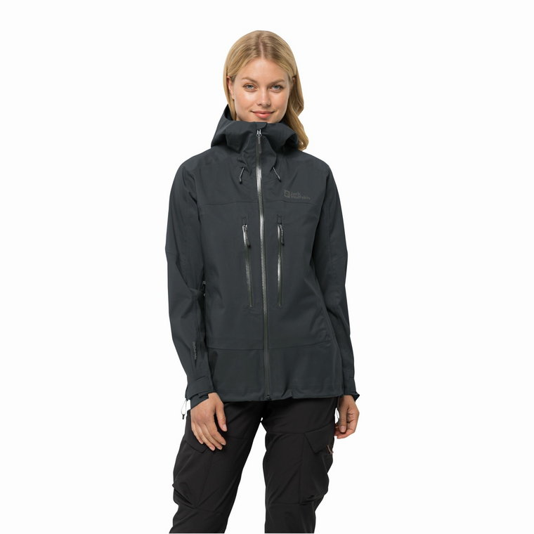 Damska kurtka Jack Wolfskin KAMMWEG 3L JKT W phantom - S