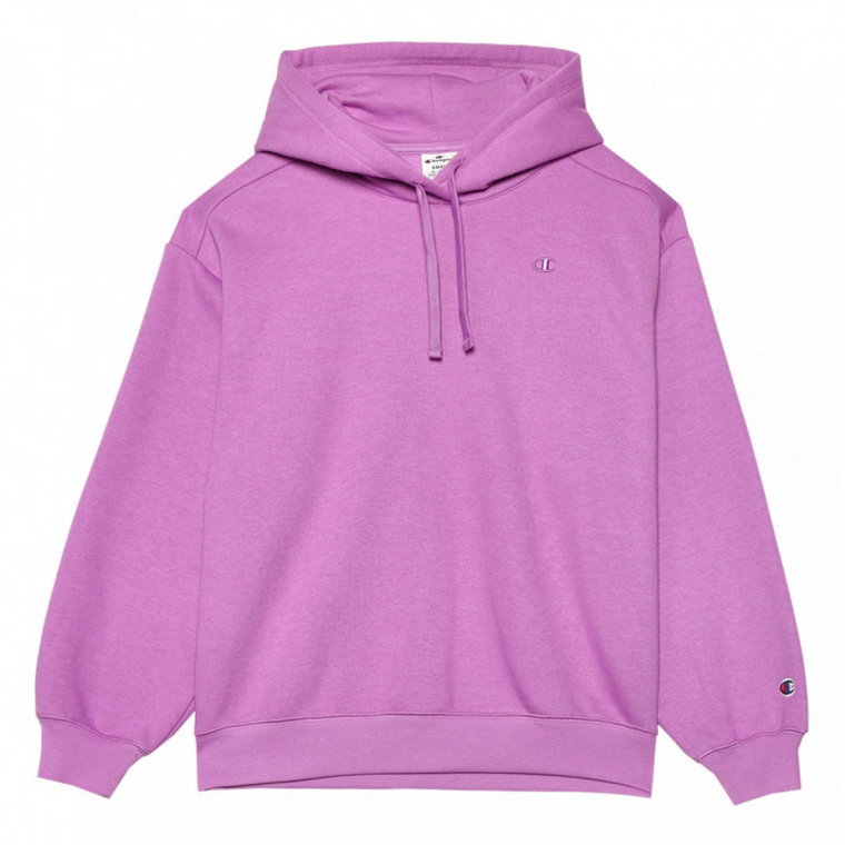 Damska bluza dresowa nierozpinana z kapturem Champion Rochester Hooded Sweatshirt - fioletowa