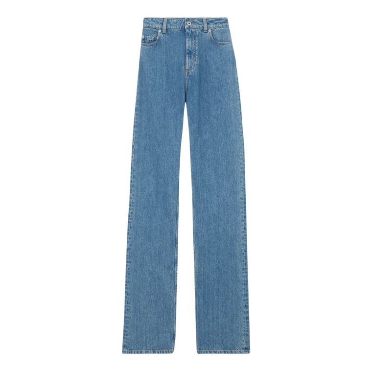 Włoskie Straight Fit Jeans Burberry