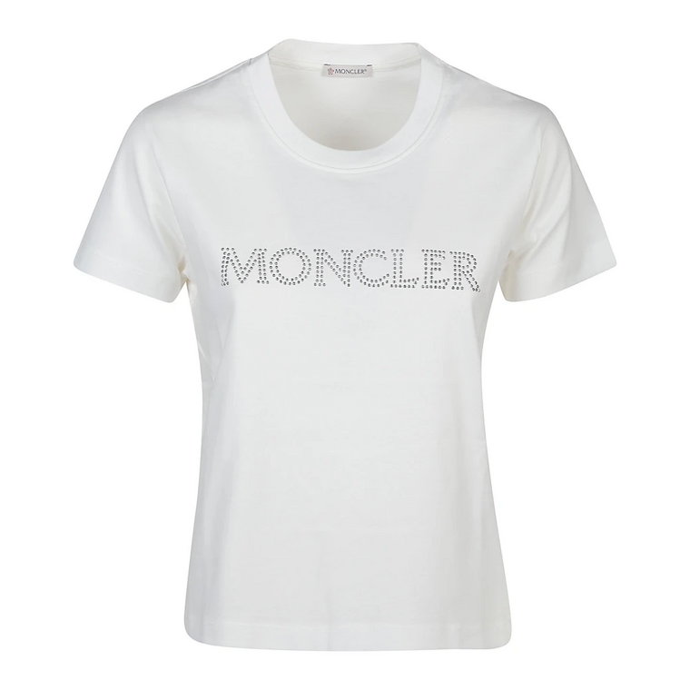 Biała Koszulka Moncler