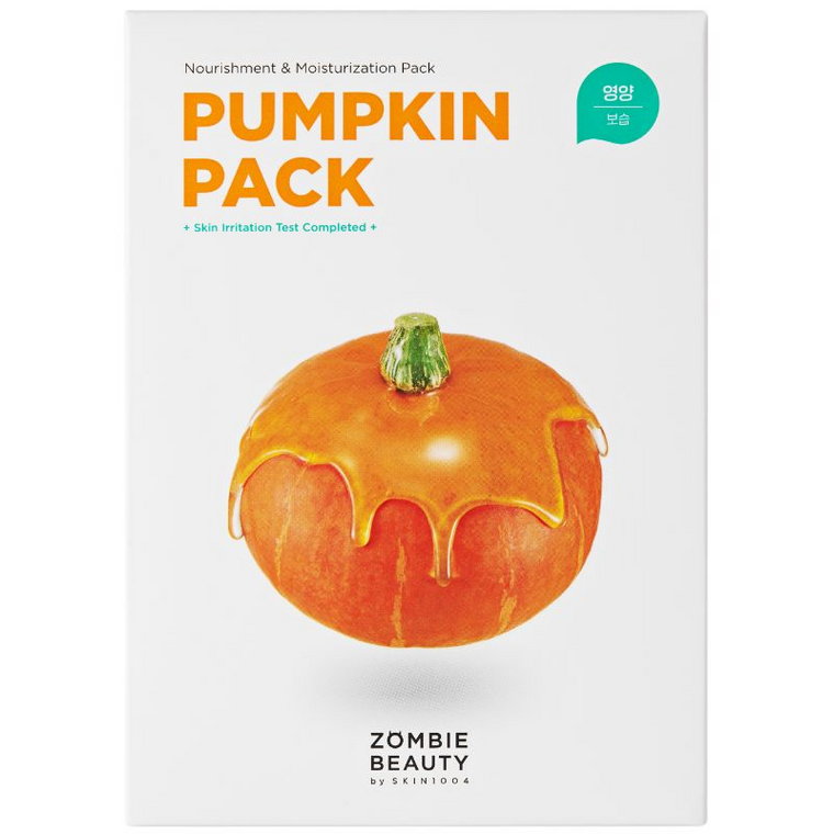 SKIN1004 Zombie Beauty Pumpkin -  Zestaw odżywczo-nawilżających masek do twarzy 16x4g