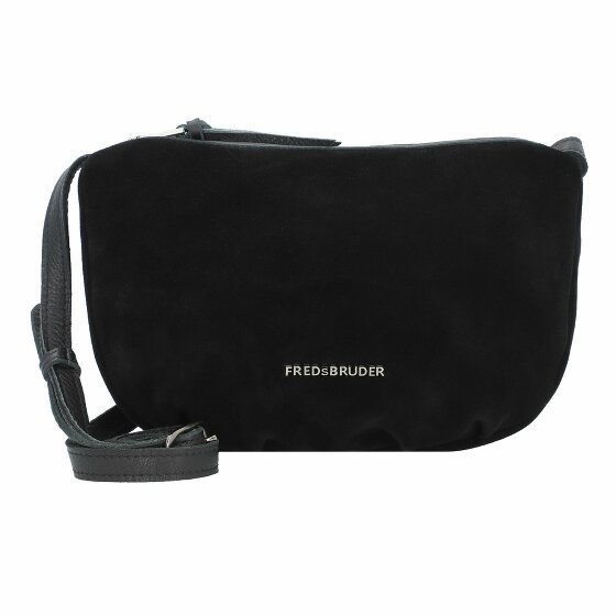 FredsBruder Jo Torba na ramię Skórzany 26 cm black