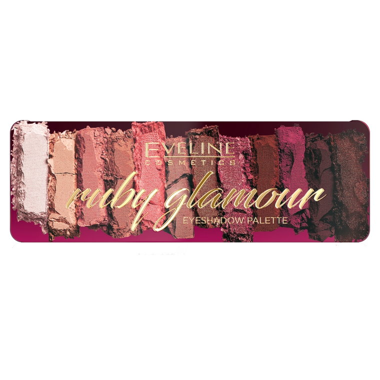 Eveline Paleta cieni do powiek Ruby Glamour