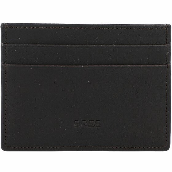 Bree Oxford SLG 139 Credit Card Case Leather 10 cm darkbrown