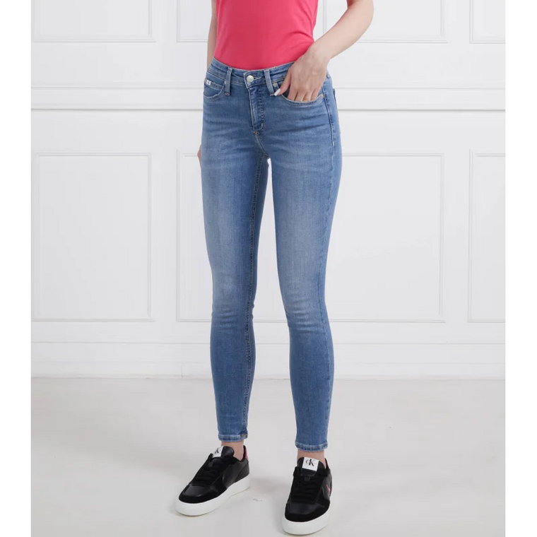 CALVIN KLEIN JEANS Jeansy | Skinny fit | mid rise