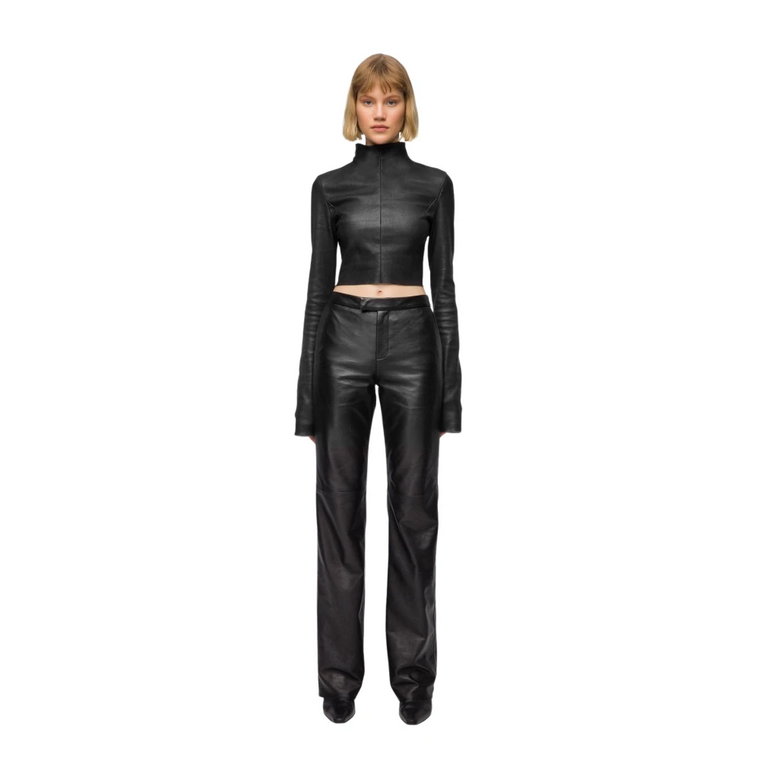 Dianna - Black Leather Pant Vespucci by VSP