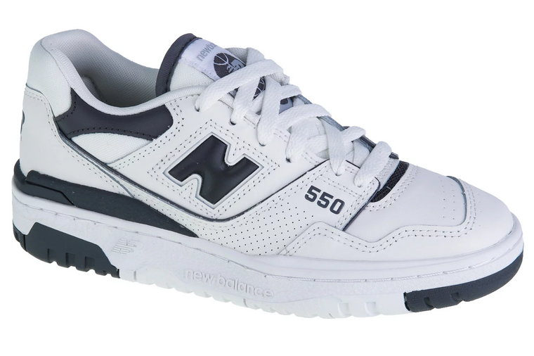 New Balance  BBW550BH, Damskie, Białe, buty sneakers, skóra licowa, rozmiar: 40,5