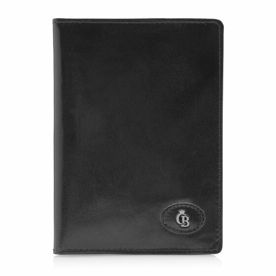 Castelijn & Beerens Etui na paszport Gaucho RFID skórzane 10 cm black