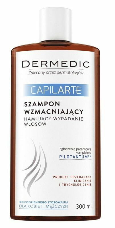 Dermedic Capilarte - szampon wzmacniający hamujący wypadanie włosów 300ml