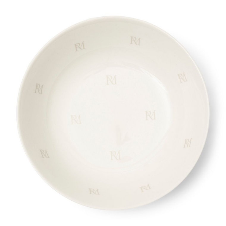Miska RM monogram M śr. 20,5cm porcelana biała