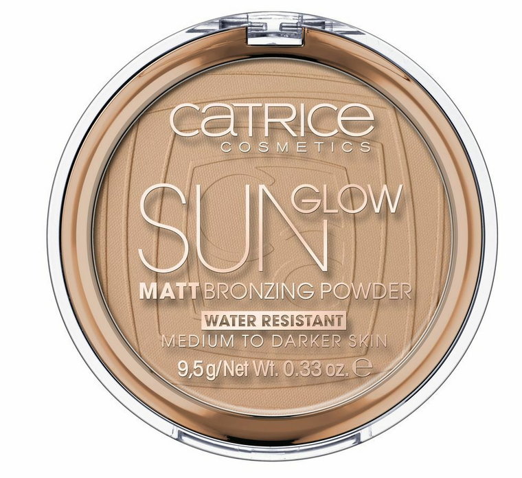 B CATRICE Sun Glow Matt Bronzing Powder Puder brązujący 035 9,5g