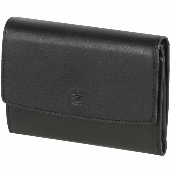 Esquire Logo Wallet VI Leather 11,5 cm schwarz