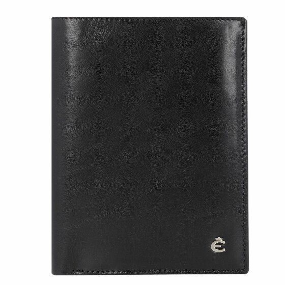 Esquire Toscana Wallet RFID Leather 10 cm schwarz