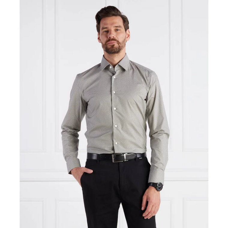 BOSS BLACK Koszula H-HANK-kent-C1-214 | Slim Fit