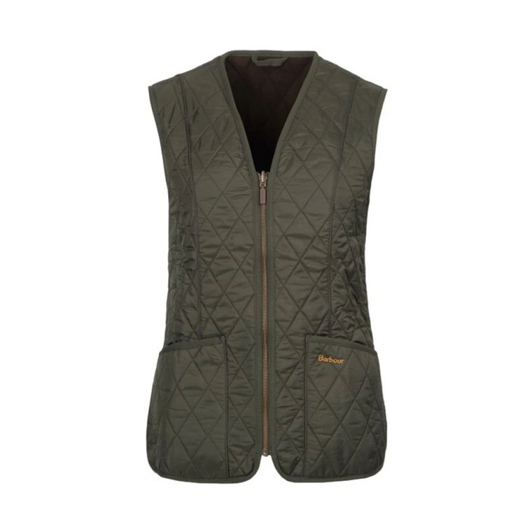 Ciepły Fleece Gilet z Kieszeniami Barbour