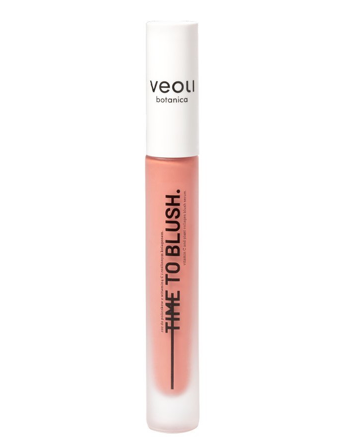 Veoli Botanica Time To Blush Róż do policzków z witaminą C i roślinnym kolagenem 10ml