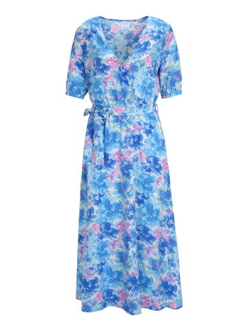 Vila Tall Letnia sukienka 'LUNA'  niebieski / jasnoniebieski / różowy / różowy pudrowy / biały