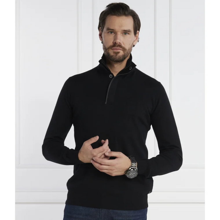 Karl Lagerfeld Wełniany sweter | Regular Fit