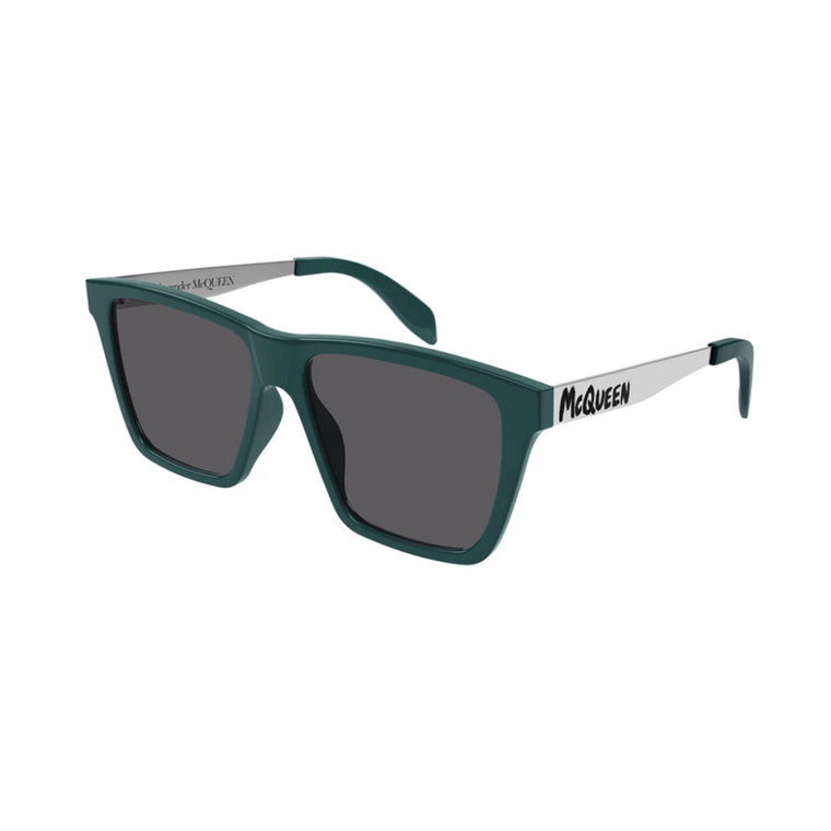 Stylowe okulary przeciwsłoneczne Am0352S dla mężczyzn Alexander McQueen