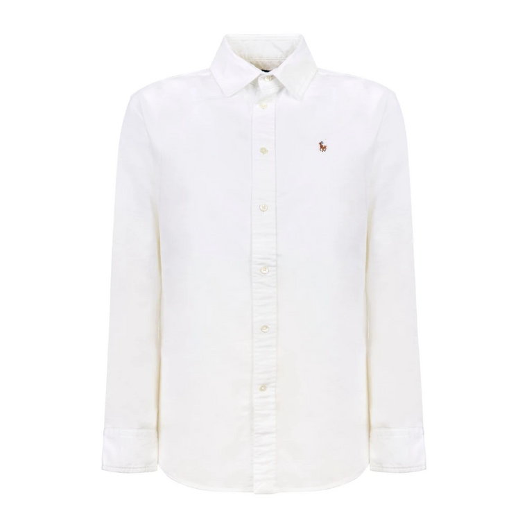 Biała Bawełniana Koszula Polo Polo Ralph Lauren