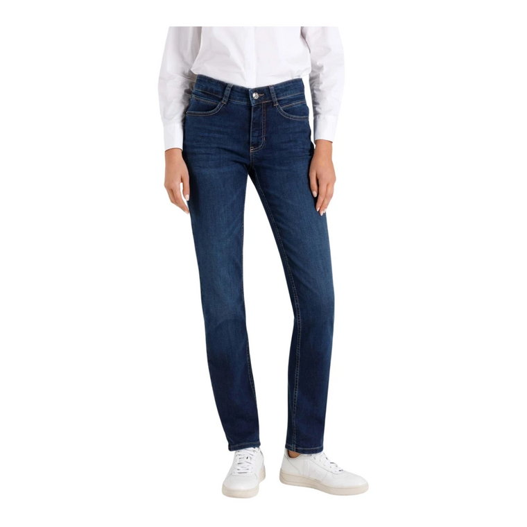 Spodnie Angela 5240/87 0380L Medium Blue Denim MAC