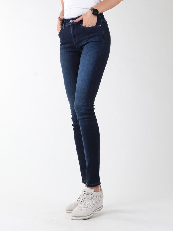 Jeansy Wrangler High Rise Skinny Subtle Blue W27HX786N