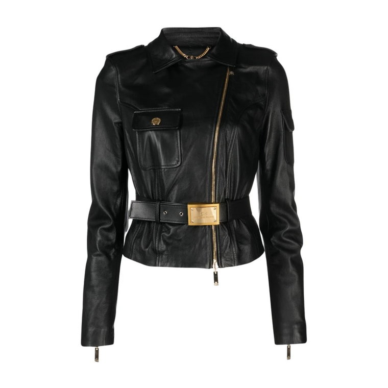 Leather Jackets Elisabetta Franchi