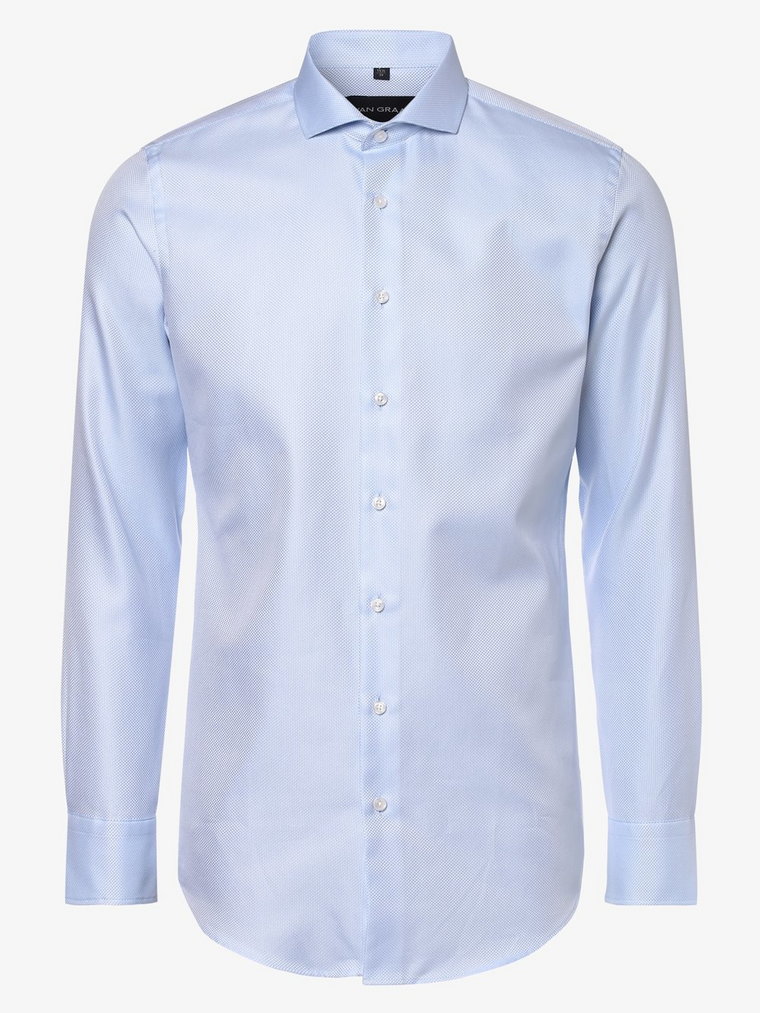 Van Graaf - Koszula męska, niebieski