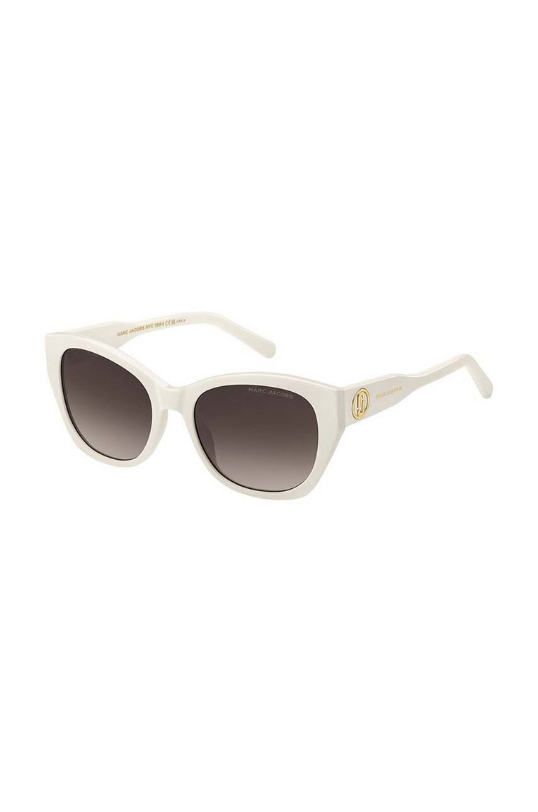 Marc Jacobs okulary przeciwsłoneczne damskie kolor biały MARC 732/S
