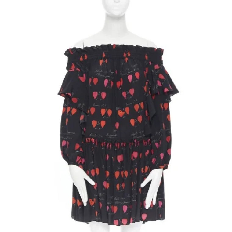 Pre-owned Silk dresses Alexander McQueen Pre-owned