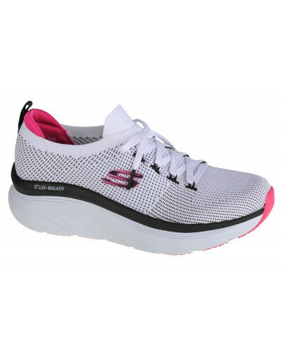 PÓŁBUTY SKECHERS - 149311-WBK BIAŁE