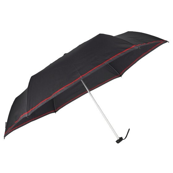 Samsonite Alu Drop S Pocket Umbrella 23 cm black-red-grey