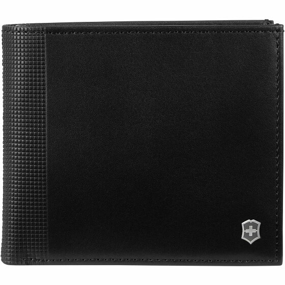 Victorinox Altius Alox Deluxe Portfel RFID skórzana 11 cm black