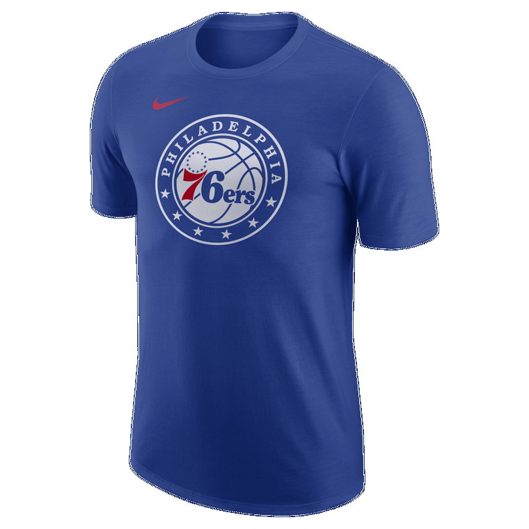 T-shirt męski Nike NBA Philadelphia 76ers Essential - Niebieski