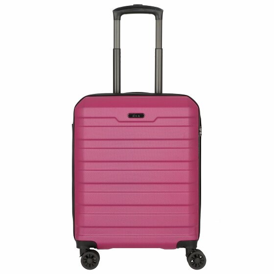 d&n Travel Line 2400 Wózek kabinowy 4-kołowy 54 cm pink