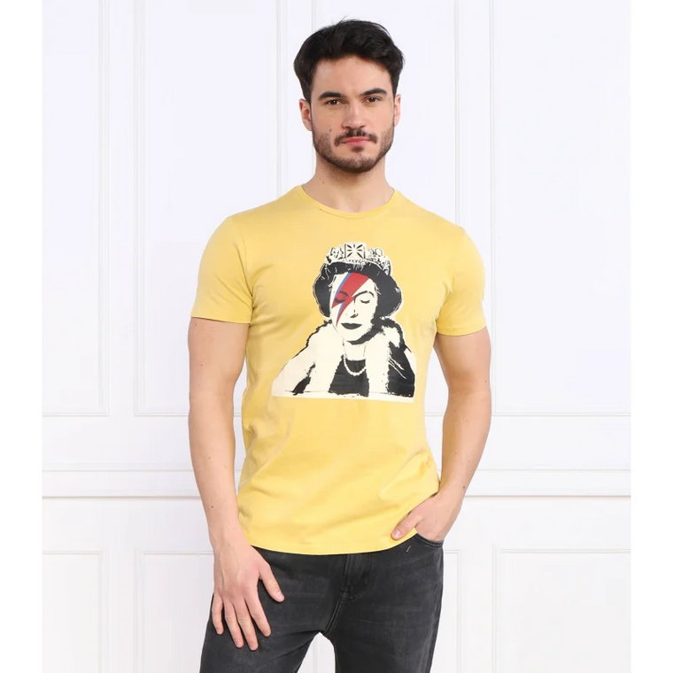 GUESS T-shirt BANKSY QUEEN | Regular Fit