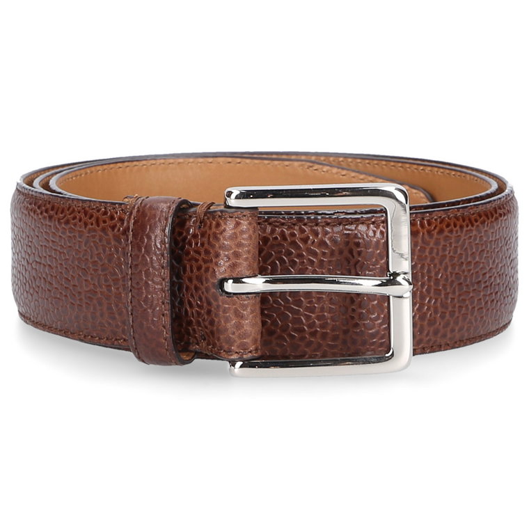 Budapester Belt leather brown