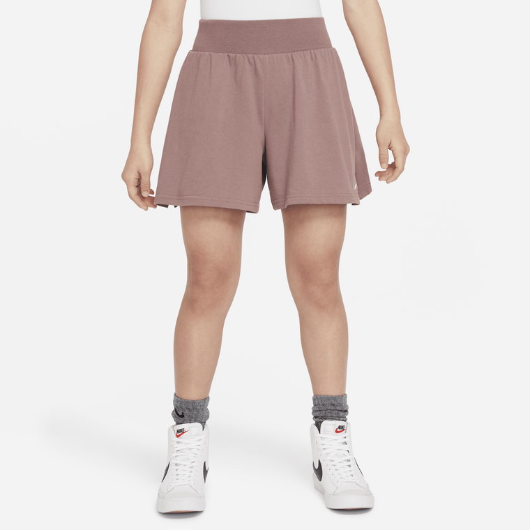 Spodenki dla dużych dzieci (dziewcząt) Nike Sportswear - Fiolet