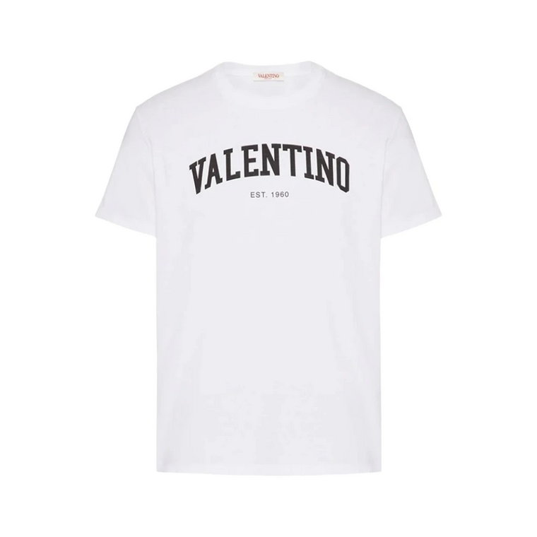 Męska koszulka z logo Collegeu Valentino